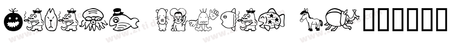 Sakabe Animal 02字体转换